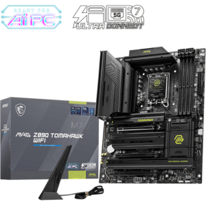 MSI MAG Z890 TOMAHAWK WIFI Intel LGA1851 ATX Gaming Motherboard (MAGZ890TOMAHAWKWIFI) – product image