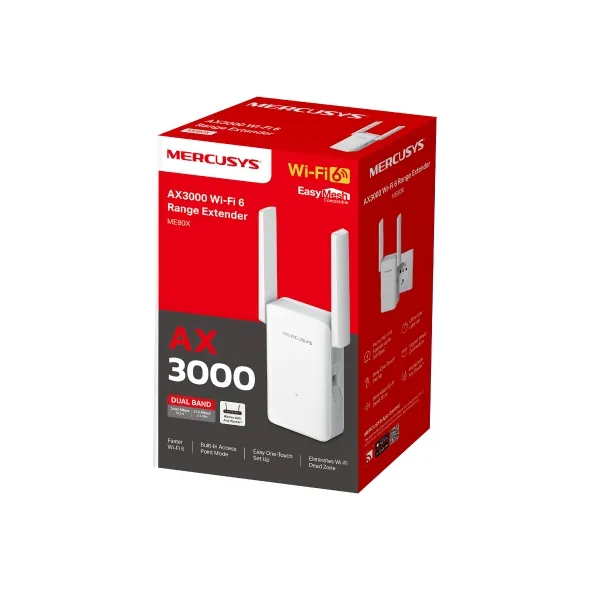 MERCUSY AX3000 WI-FI 6 RANGE EXTENDER | ME80X - Image 3