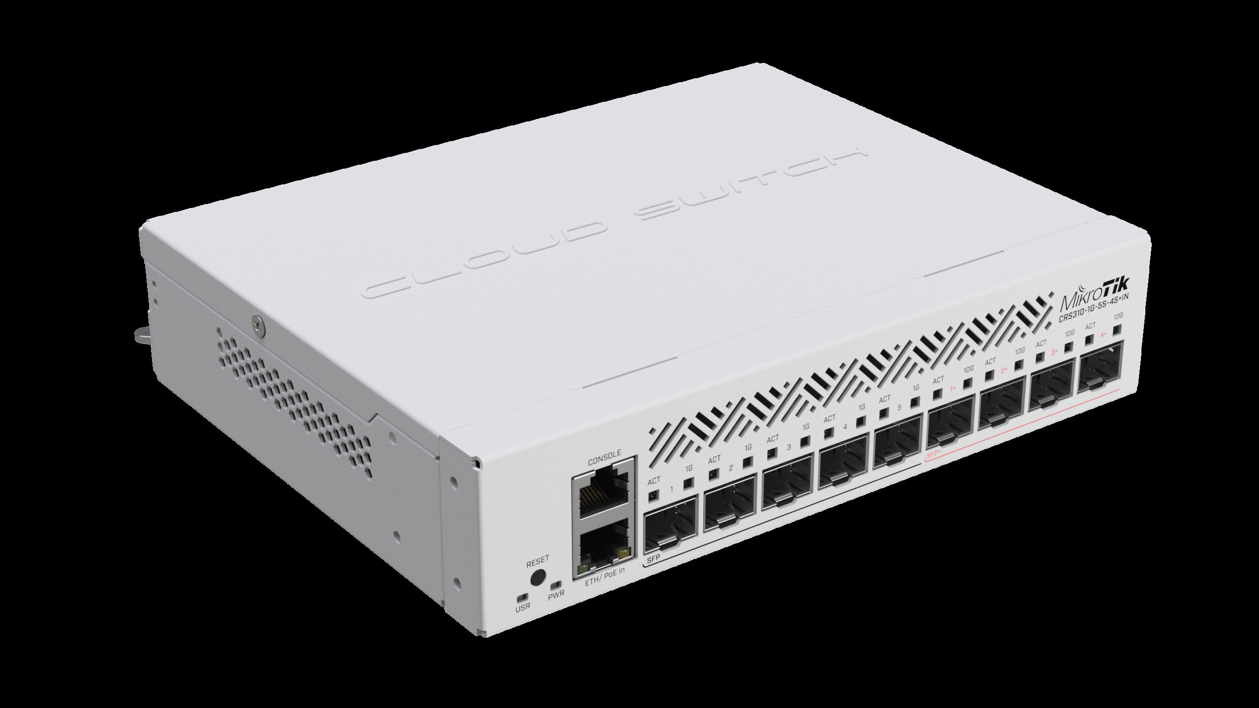 MIKROTIK CRS310-1G-5S-4S+IN, 4 X 10G SFP+ PORTS, 5 X 1G SFP PORTS, 1 X 1G ETHERNET PORT - Image 2