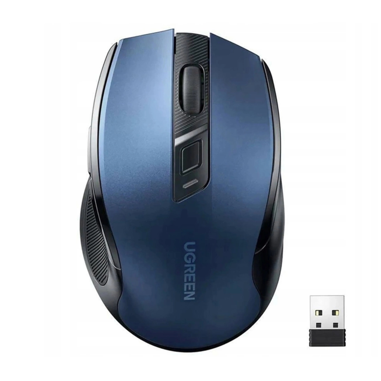 UGREEN MU006 2.4GHz Wireless Optical Mouse – Blue (MU006-25753) – product image
