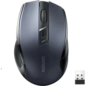 UGREEN MU006 2.4GHz Wireless Optical Mouse – Black (MU006-90855) – product image