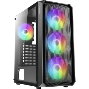 Antec NX292 ATX | Micro-ATX | ITX ARGB Mid-Tower Gaming Chassis - Black (NX292 ARGB) – product image