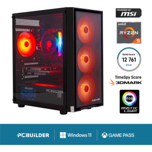 PCBuilder Ryzen 5 8400F RECON Windows 11 Gaming PC (PCB_RECON_01) – product image