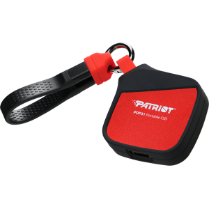 Patriot PDP31 500GB Type-C Portable SSD - Red / Black (PDP31500G23UCK) – product image
