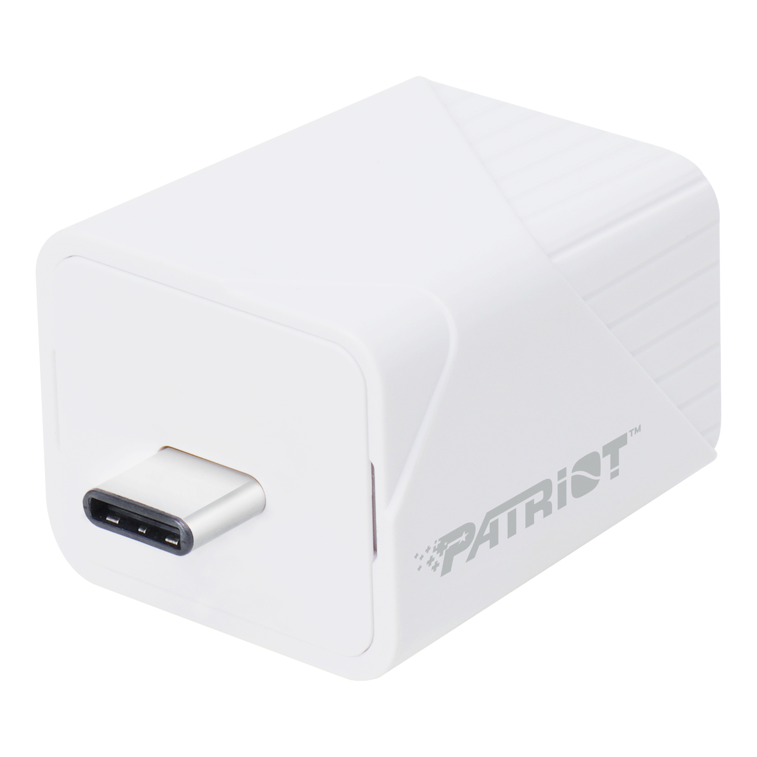Patriot iLuxe Cube 512GB Type-C Smart Backup Solution - White (PI512GCUW30C) – product image