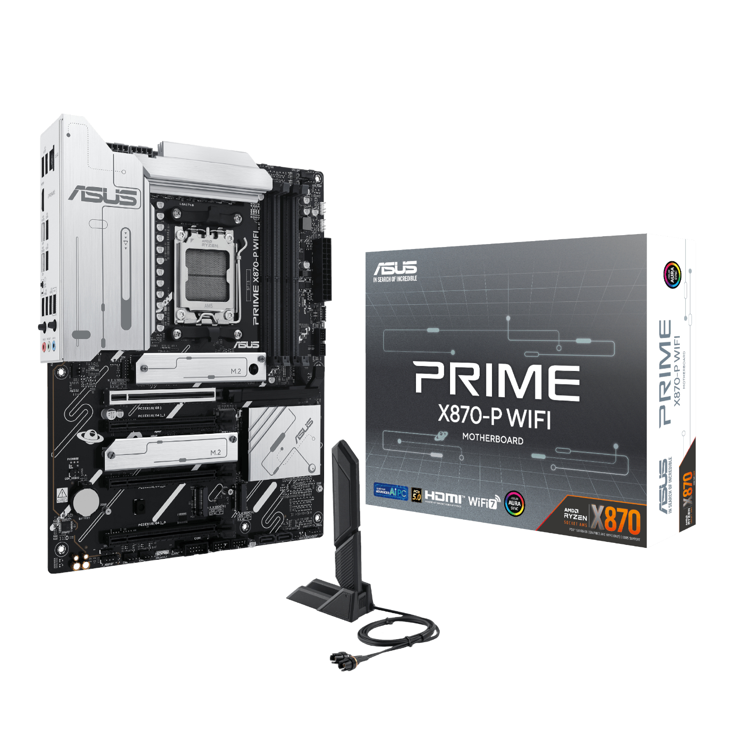 Asus PRIME X870-P WIFI ATX Gaming Motherboard (PRIME-X870-PWIFI) – product image