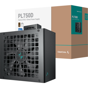 DeepCool PL750D 750W 80PLUS Bronze ATX3.1 Non-Modular Power Supply (R-PL750D-FC0B-EU-V2) – product image