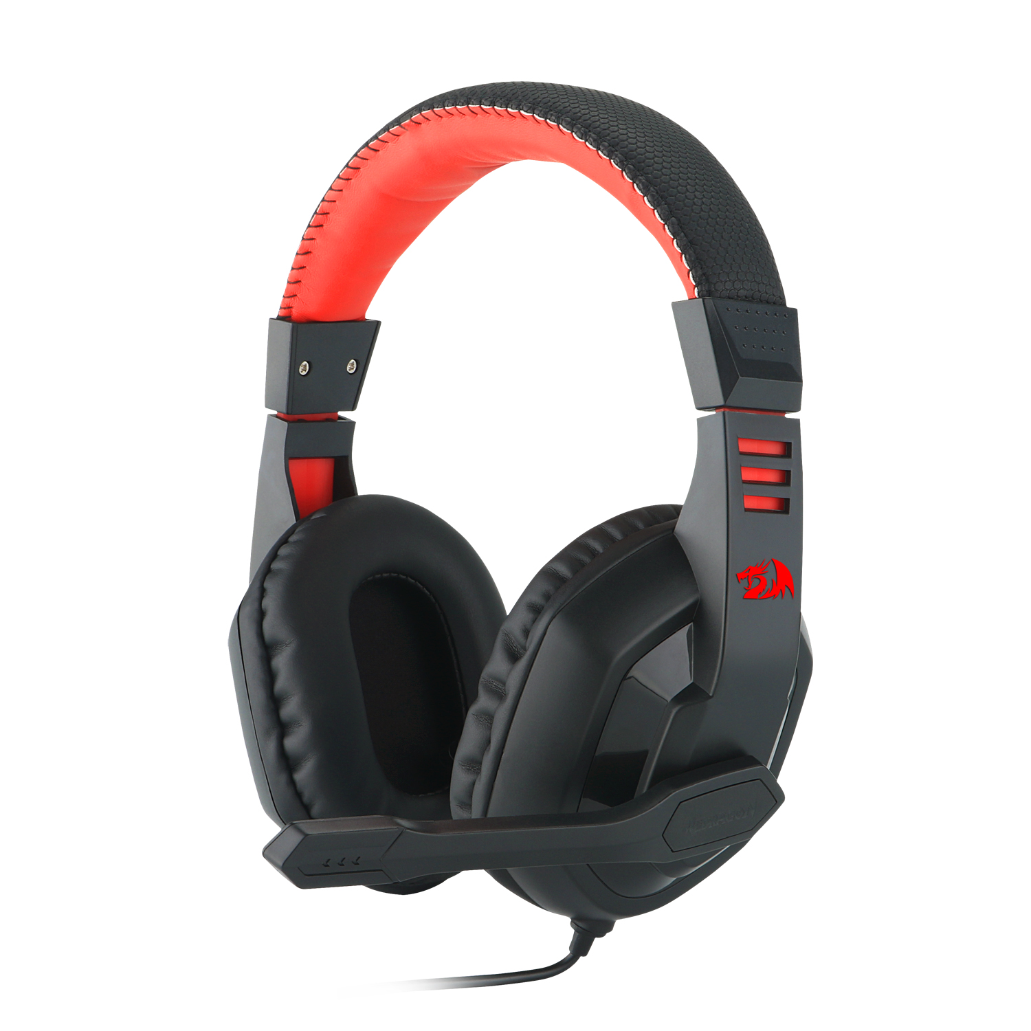 REDRAGON Over-Ear ARES Aux Gaming Headset - Black (RD-H120) – product image