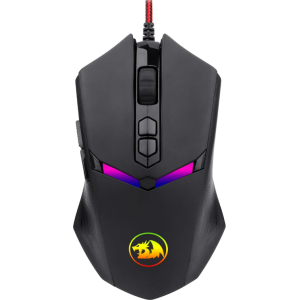 REDRAGON NEMEANLION 2 7200DPI Gaming Mouse - Black (RD-M602-1) – product image