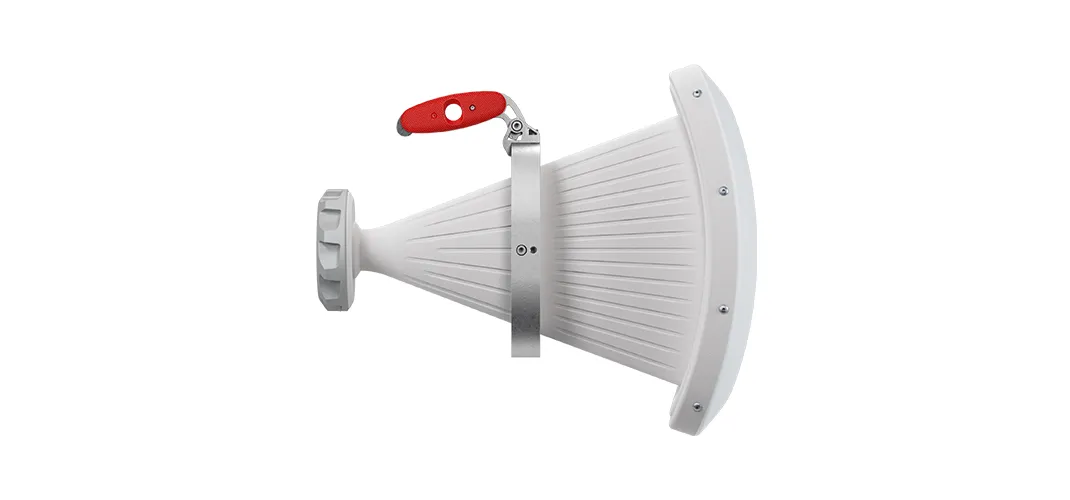 RF ELEMENTS WIDEBAND 90 DEG 4X4 ASYMETRICAL HORN ANTENNA - Image 2