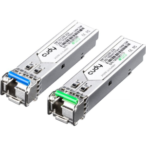 Cudy Single Mode 1.25G LC Bi-Directional SFP 20km (SM100GSB-20AB) – product image