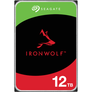 Seagate Ironwolf 12TB 256MB 7200 RPM 3.5" SATA NAS HDD (ST12000VN0008) – product image