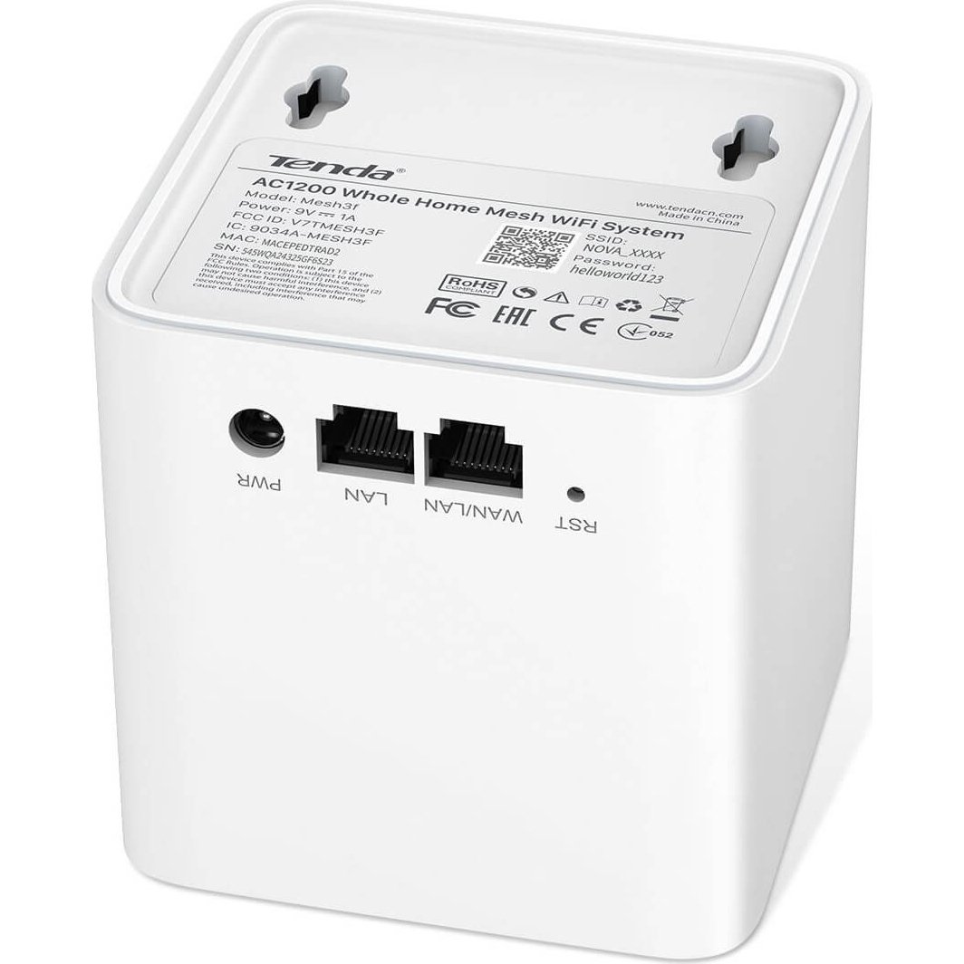 TENDA NOVA HOME WIFI 5 MESH SYSTEM | TE-MW3-2 (2-PACK) - Image 2