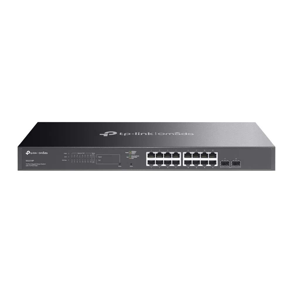 TP-LINK JETSTREAM 18-PORT POE+ SMART SWITCH | TL-SG2218P - Image 2