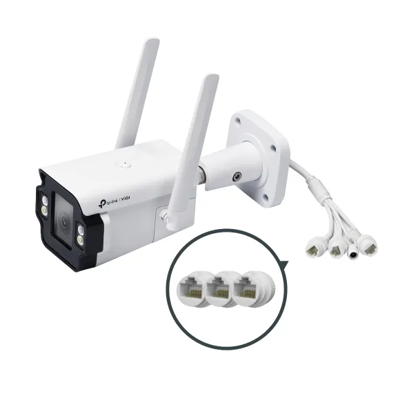TP-LINK VIGI 4MP OUTDOOR FULL-COLOR 4G BULLET NETWORK CAMERA | TP-VIGI-S345-4G-4 - Image 4
