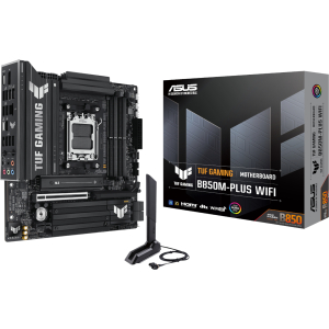 Asus TUF Gaming B850M-PLUS WIFI AM5 Micro ATX Gaming Motherboard (TUFGAMINGB850MPLUSWIFI) – product image