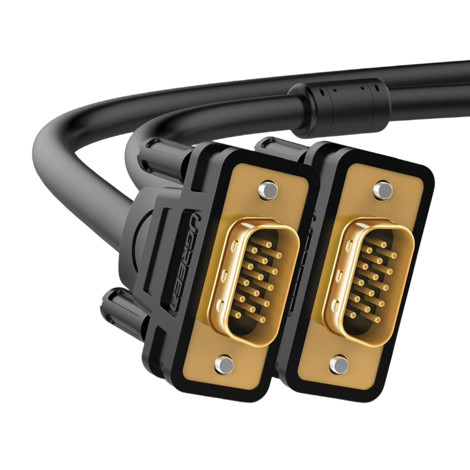 UGREEN VGA Male to Male Cable 5m 1080p -Black (VG101-11632) – product image