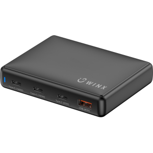 WINX POWER Ultra 140W GaN Desktop Charger (WX-DC106) – product image