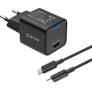 WINX POWER Fast Type-C 35W GaN Wall Charger (WX-WC104) – product image