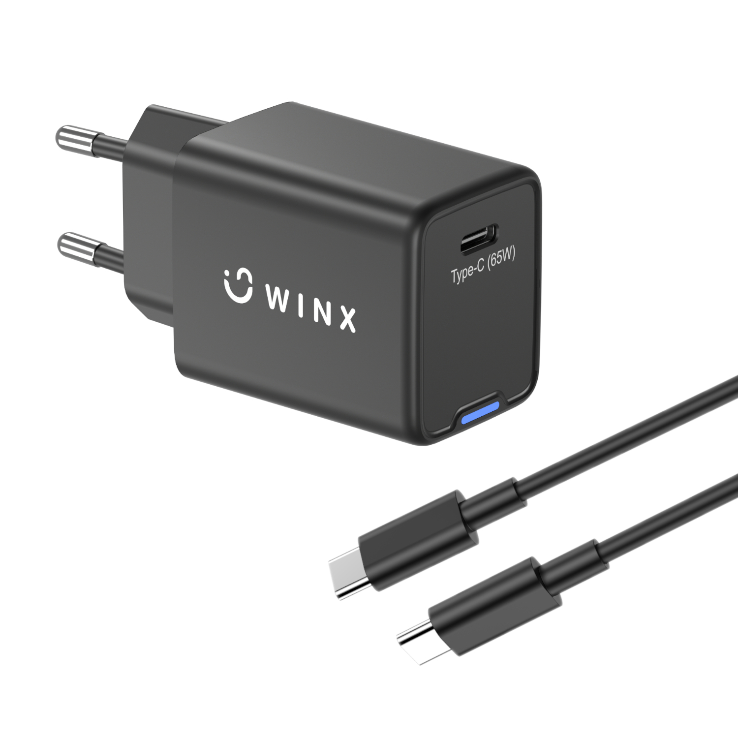 WINX POWER Pro Type-C 65W GaN Wall Charger (WX-WC105) – product image