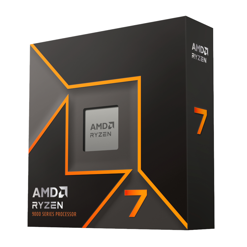 AMD RYZEN 7 9700X 8-Core 3.8GHz AM5 CPU (100-100001404WOF) – product image