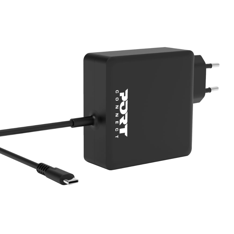 Port Connect Type-C 65W Universal Notebook Adapter (900097B-EU) – product image
