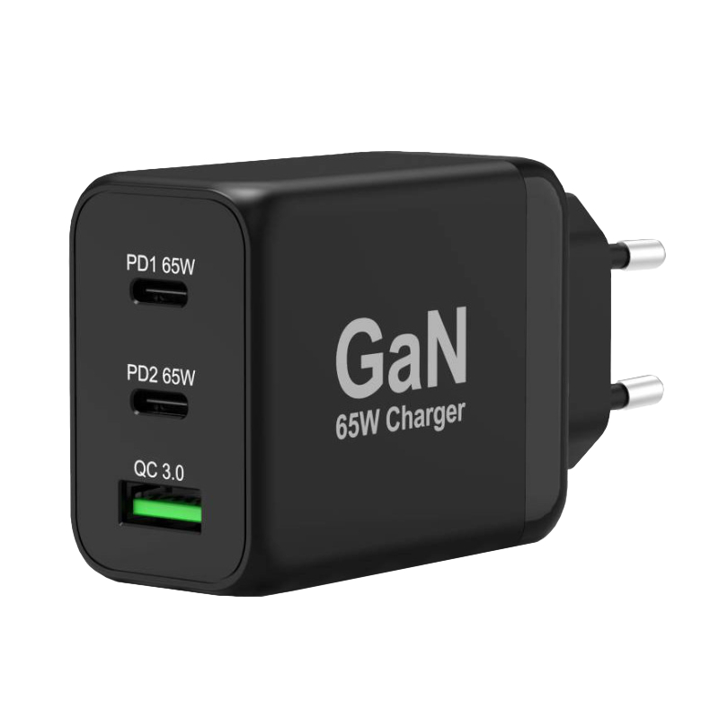 Port Connect 65W Type-C GaN Universal Charger (900106-EU) – product image