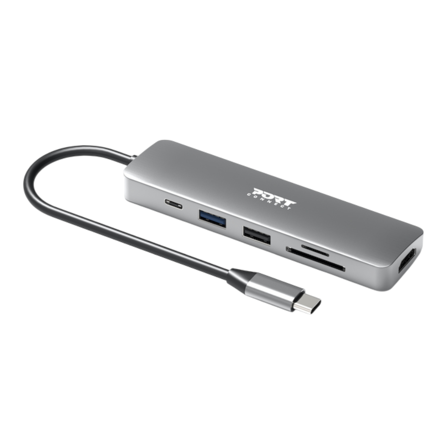 Port Connect 5-in-1 USB Type-C 4K Docking Station (900162) – product image