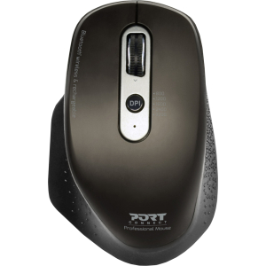Port Connect Bluetooth Wireless and Rechargeable Executive Mouse - Black (900716) – product image