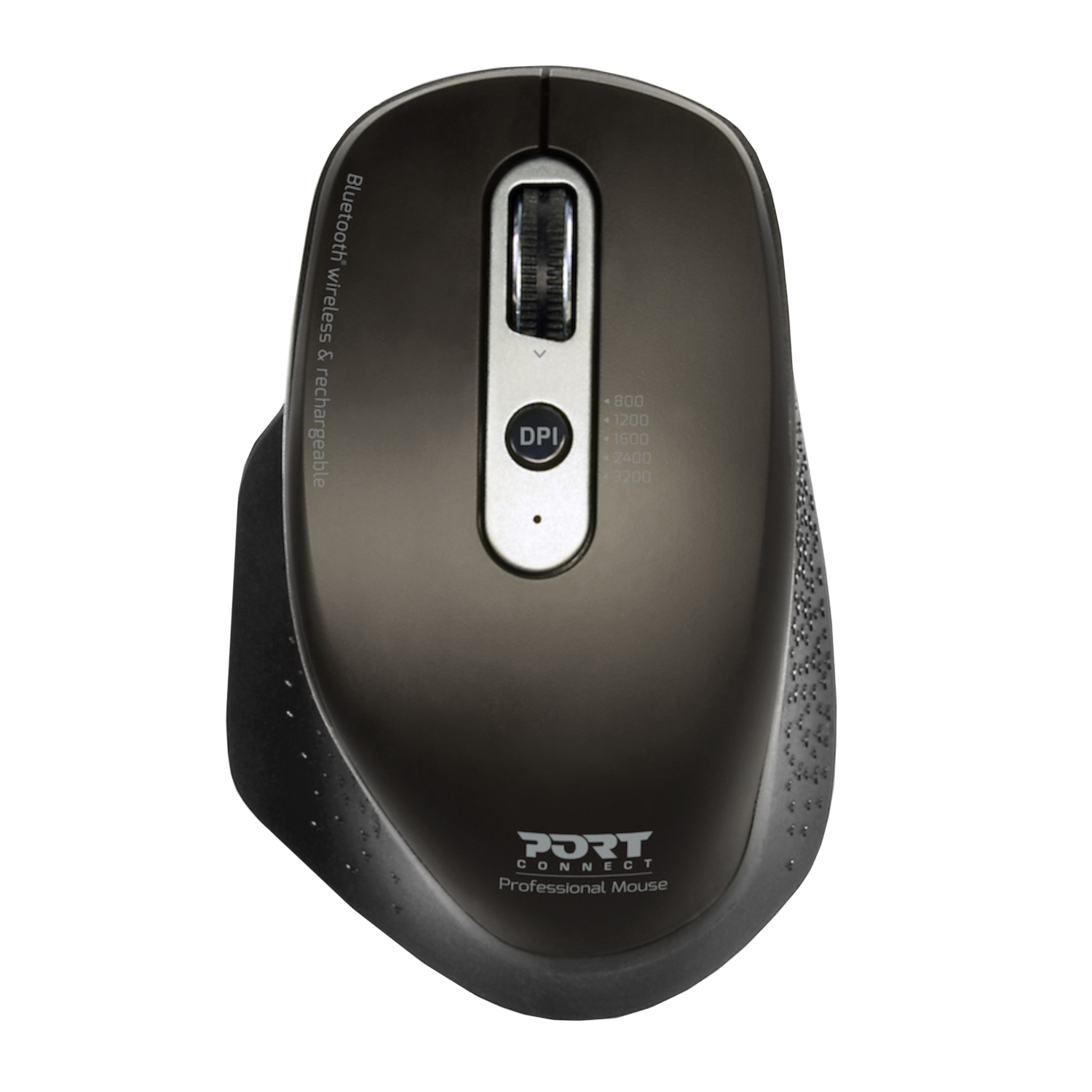 Port Connect Bluetooth Wireless and Rechargeable Executive Mouse - Black (900716) – product image
