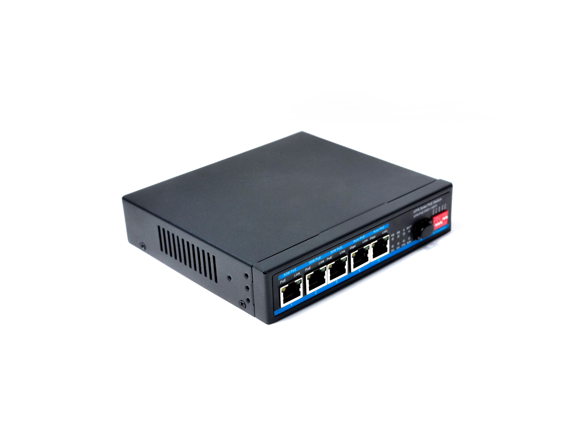 5 PORT GIGABIT MPPT SOLAR POE SWITCH (SELECTABLE IEEE802.3AF/AT/POE++) + 1 SFP PORT. - Image 3