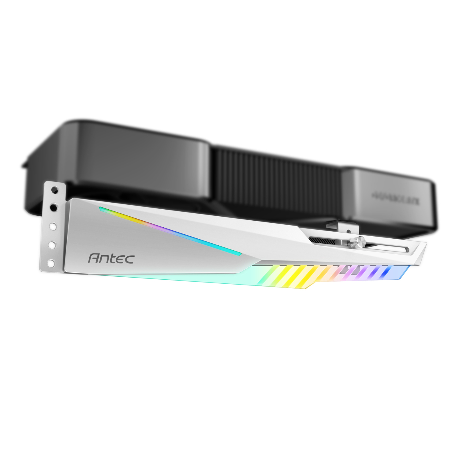 Antec Dagger ARGB GPU Support Bracket - White (AT-HGPUH-ARGB-W) – product image