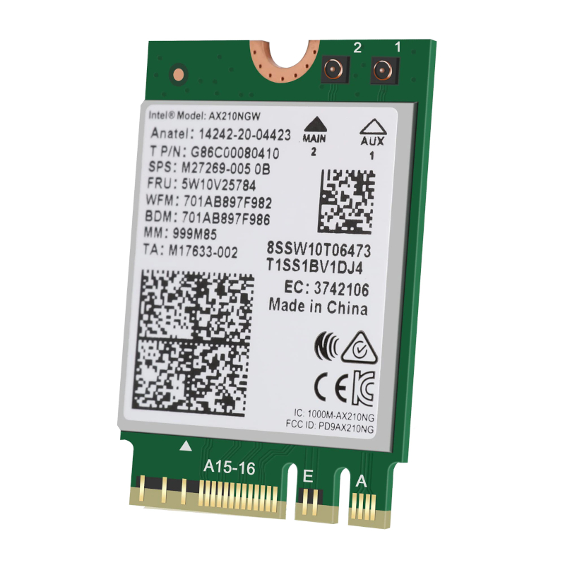 Intel AX210 M.2 Wifi Card Module (AX210NGW) – product image