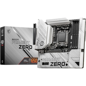 MSI B650M PROJECT ZERO MotherBoard (B650MPROJECTZERO) – product image