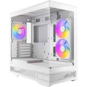 Antec C2M ARGB Compact Micro-ATX Gaming Chassis - White (C2M ARGB W) – product image