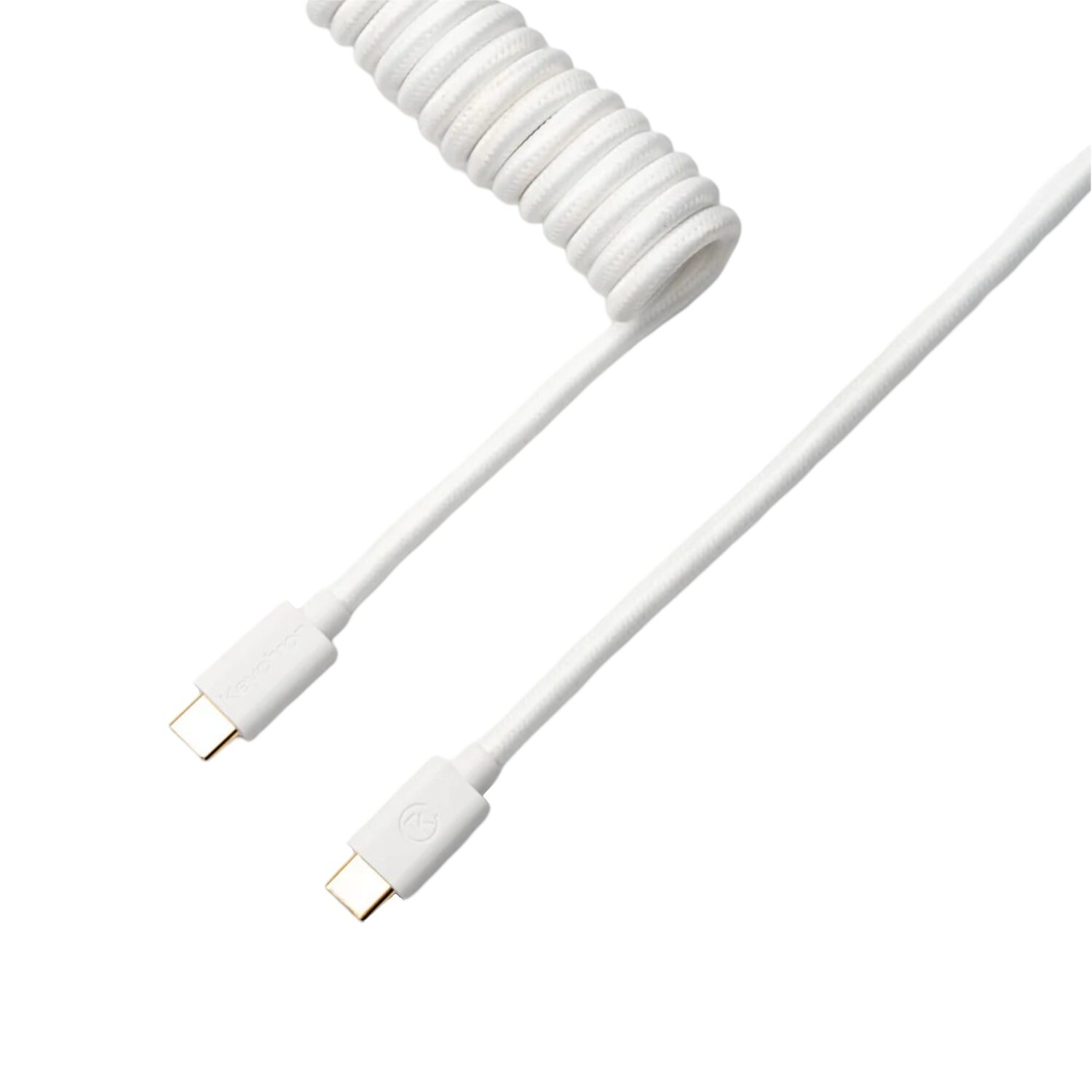 Keychron Coiled Aviator White Cable (CAB-W) – product image