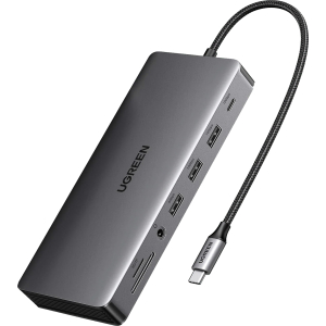 UGREEN CM681 Revodok Pro 13-in-1 USB Type-C HDMI and DisplayPort Docking Station (CM681-15978) – product image