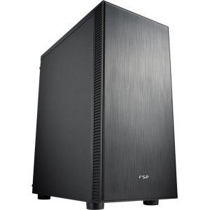 FSP CMT223S ATX Mid Tower Chassis - Black (CMT223S) – product image