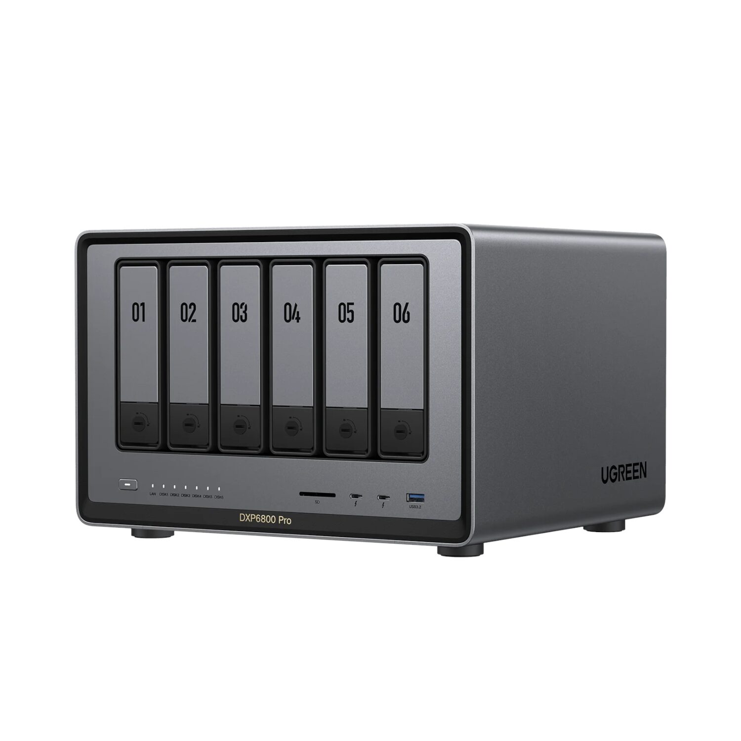UGREEN NASync DXP6800 Pro 6-Bay NAS (DXP6800PRO-25899B) – product image