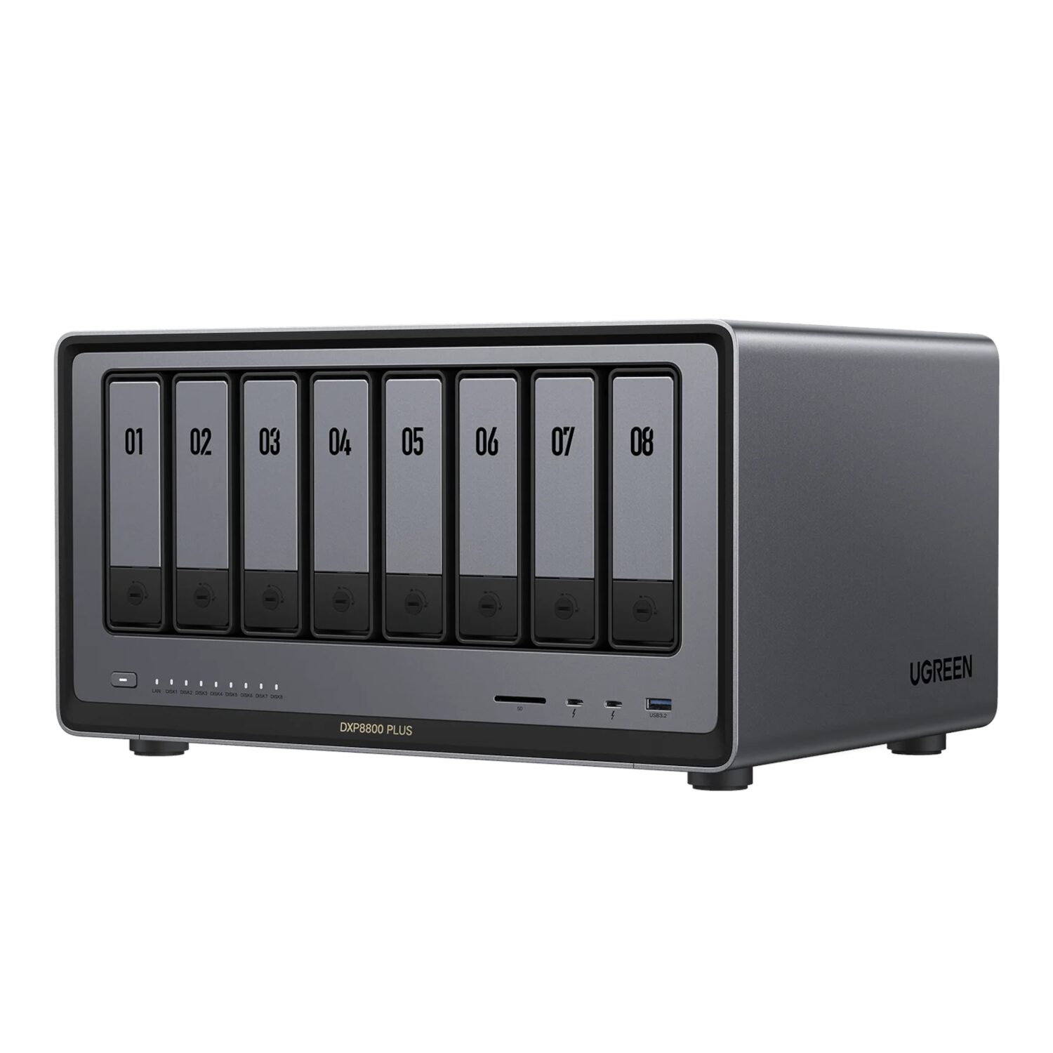 UGREEN NASync DXP8800 Plus 8-Bay NAS (DXP8800PLUS-35127B) – product image