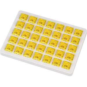 Keychron Yellow Gateron Phantom Switches 110 pcs (G43) – product image