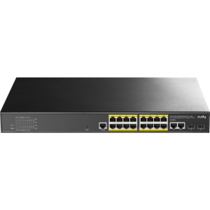 Cudy 16 Port Layer 2 Managed Gigabit PoE Switch (GS2018PS2) – product image