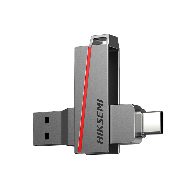 HIKSEMI Dual Slim 32GB USB3.2 Flash Drive (HS-USB-E307C-32G) – product image