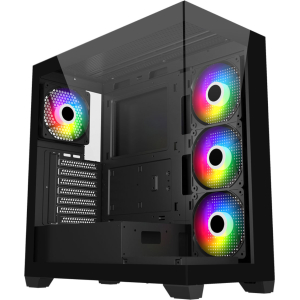 FSP M340 ARGB ATX Gaming Chassis - Black (M340-BA) – product image
