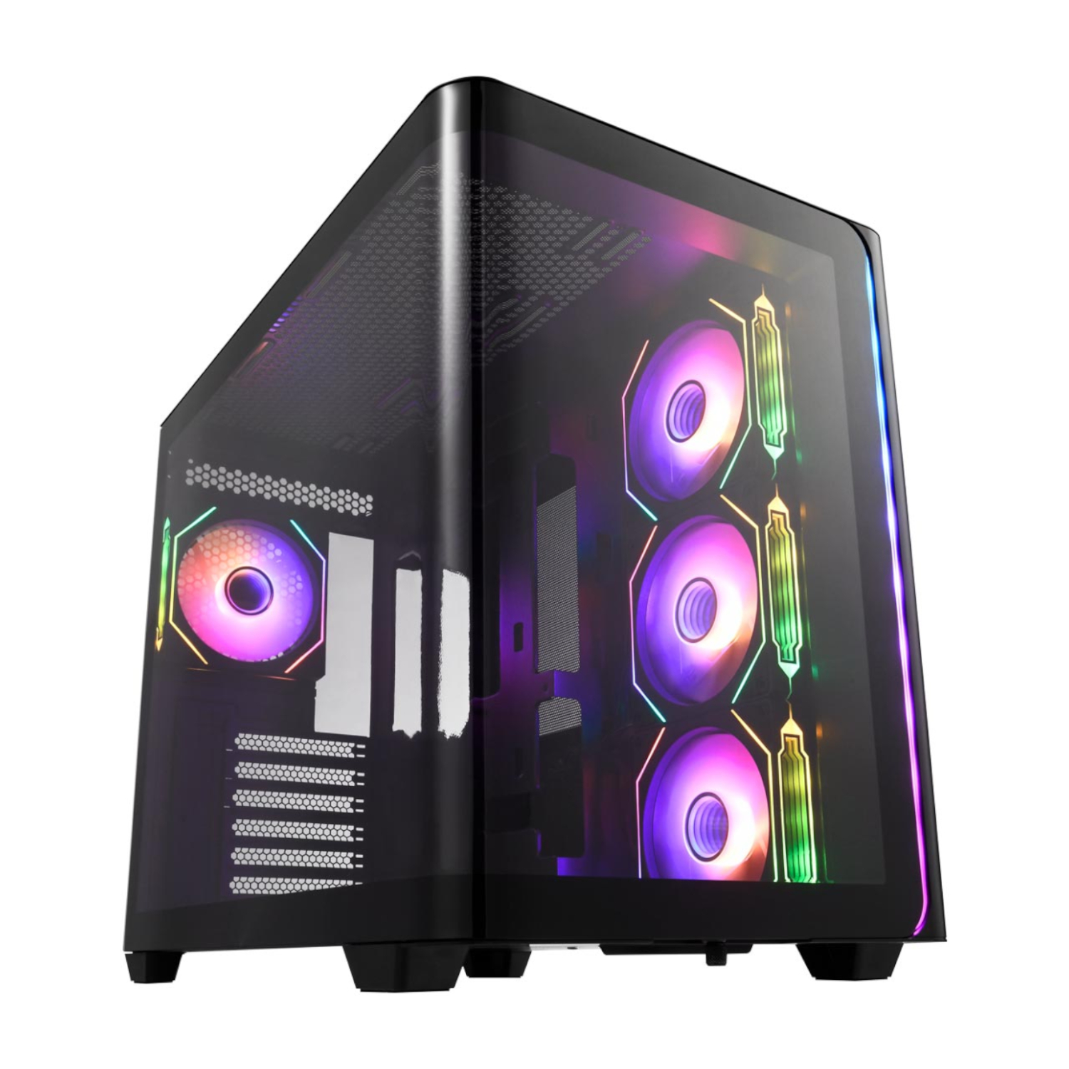 FSP M580 ATX Gaming Chassis - Black (M580-BA) – product image