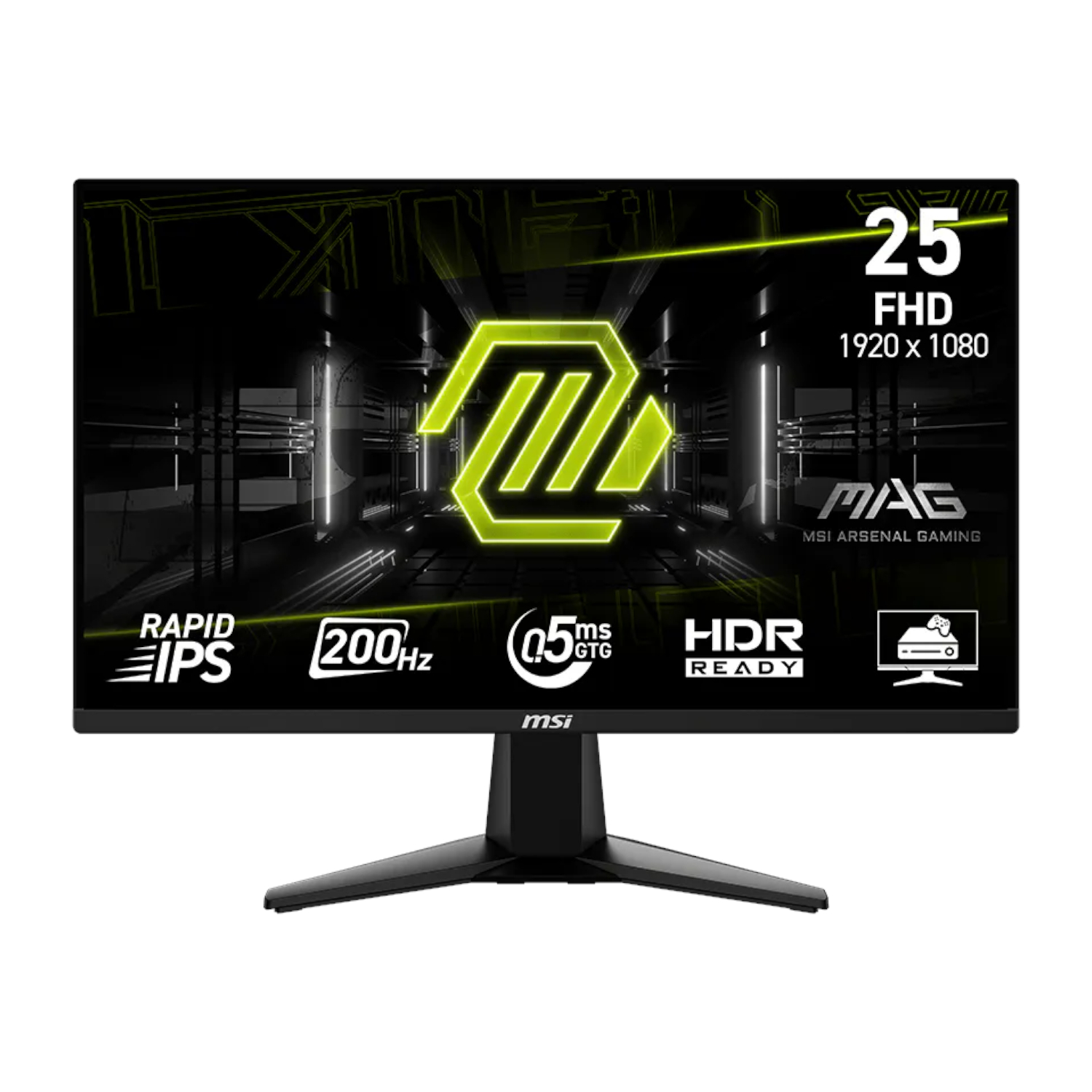 MSI MAG 255F E20 25" FHD 200Hz Rapid IPS Gaming Monitor (MAG 255F E20) – product image