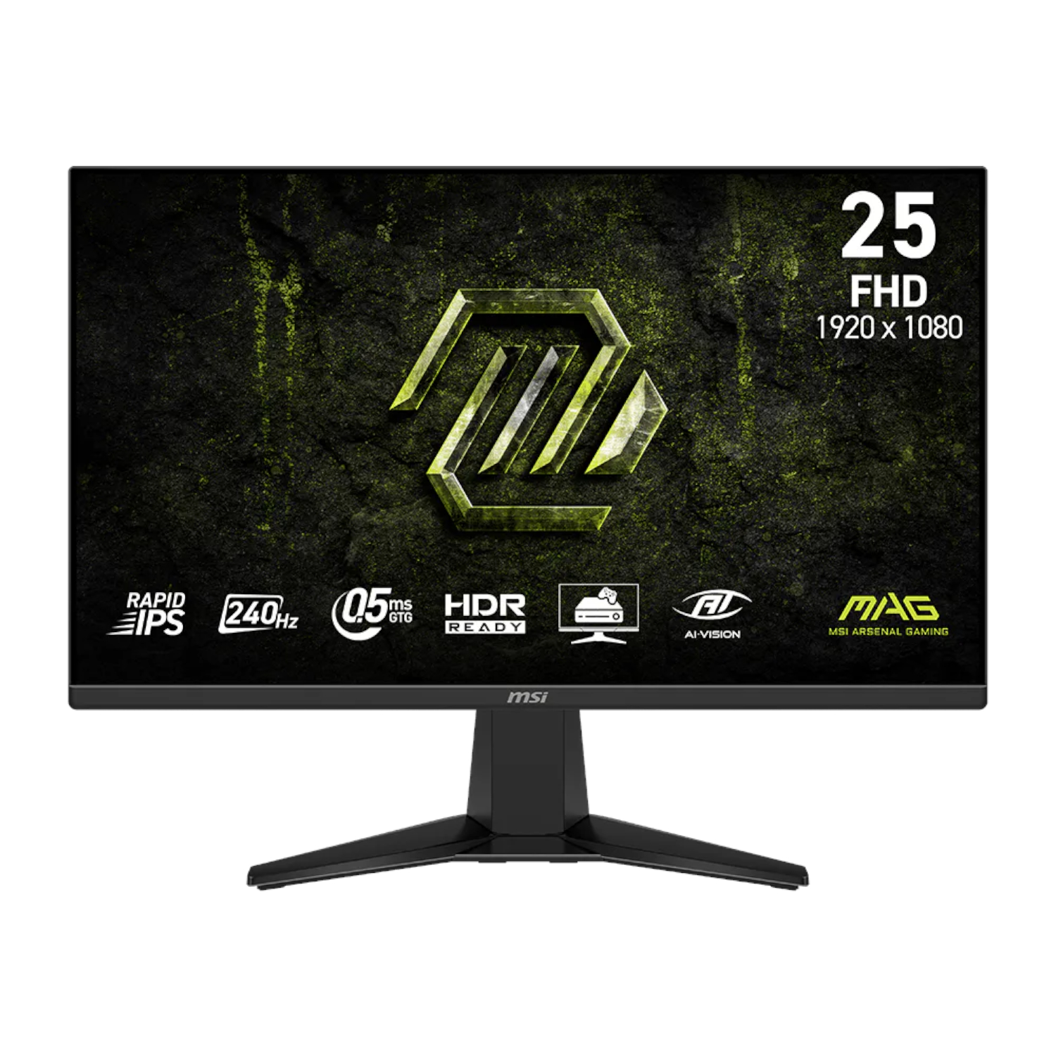 MSI MAG 255F X24 25″ FHD 240Hz IPS Gaming Monitor (MAG 255F X24) – product image
