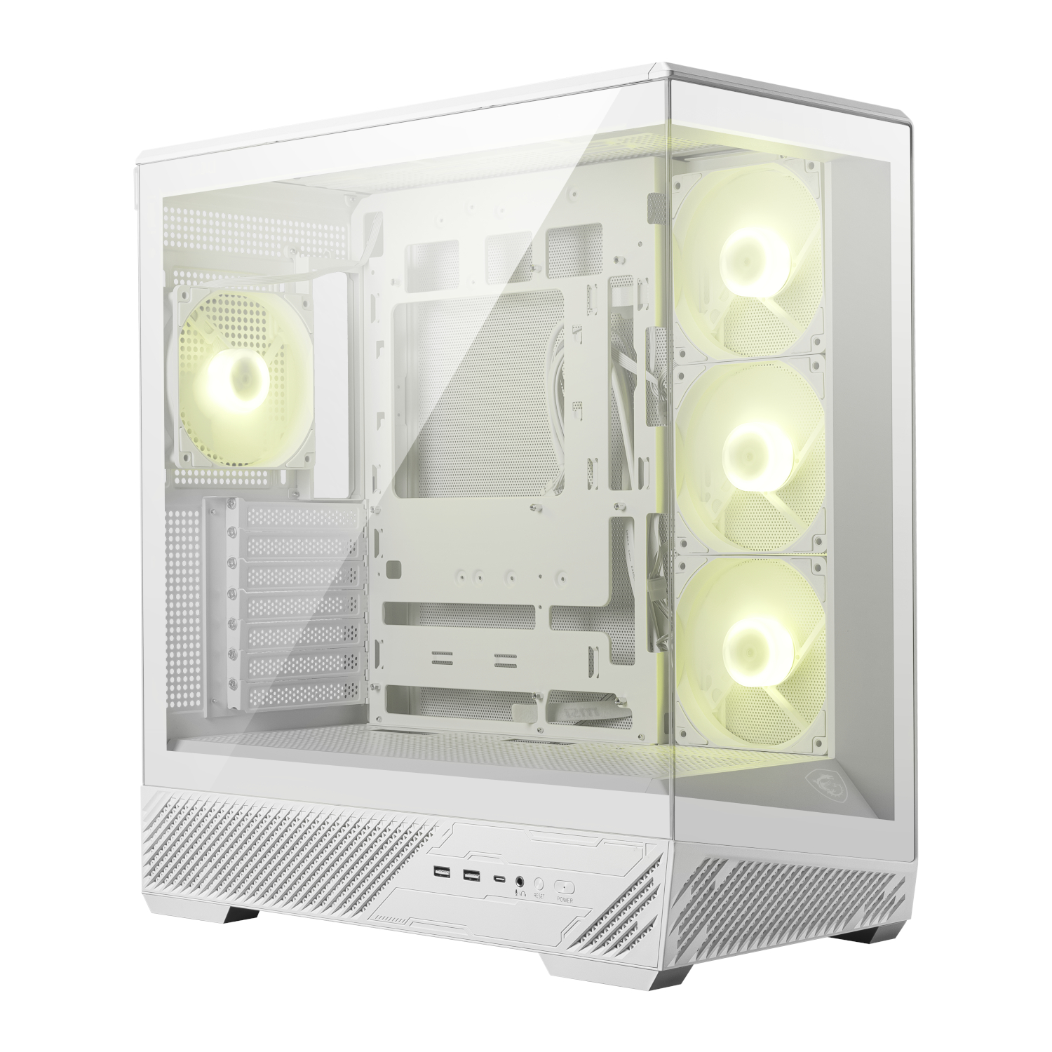 MSI MAG PANO 130R PZ ATX Gaming Chassis - White (MAG PANO 130R PZ WH) – product image