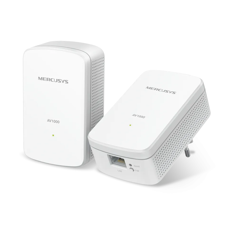 MERCUSY AV1000 GIGABIT POWERLINE KIT | MRC-MP500-KIT - Image 2
