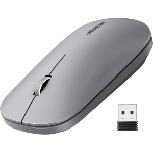 UGREEN Portable 2.4GHz Wireless Mouse - Grey (MU001-90373) – product image